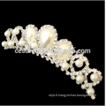 Élégante étincelant cristal nuptiale mariage couronne tiaras décoratifs avec peigne